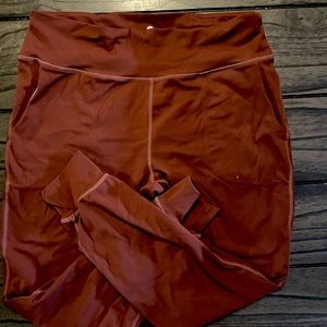 Bronze/Copper?  Senita Athletics joggers, skin, full length